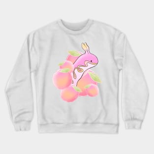 Peach Sea Slug / Seaslug Crewneck Sweatshirt